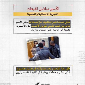 الأسير مناضل انفيعات عزل انفرادي ومعاناة صحية
